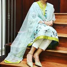 Light Pastel Colour For Summer Casual Punjabi Suit Indian Designer Suits Trendy Suits Fashion Attire