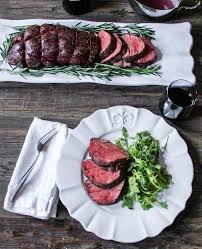 Perfectly roasted beef filet with a simple mustard horseradish sauce. Holiday Wine Wine To Drink Wine To Give And Receive Food With A View