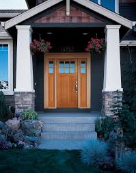 Waudena Millwork Wood Entry Door Front Doors Waudena Millwork Craftsman Front Doors Door Design Exterior Entry Doors