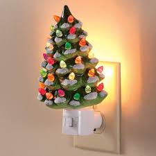 Fox Valley Traders Green Snowcapped Ceramic Tree Night Light Find Out Mor Christmas Tree Night Light Vintage Inspired Christmas Tree Bubble Christmas Lights
