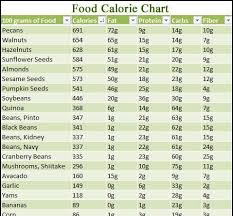 26 correct calorie chart com