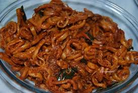 Kerala Squid Roast Curry World Seafood Recipes Kerala Food Recipes