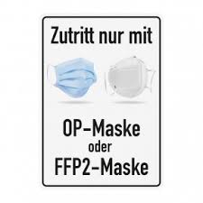 Ffp2 masken zu top preisen lll➤ healthmask ⭐ premium ffp2 atemschutzmasken ✅ sgs geprüft ⏰ sofortige verfügbarkeit → jetzt online kaufen! Poster Oder Hinweisschild Zutritt Nur Mit Op Maske Oder Ffp2 Maske Hier Gunstig Bestellen Medienkraftwerk