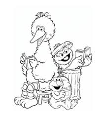 Sesame street big bird coloring pages. Big Bird Coloring Pages Playing Learning
