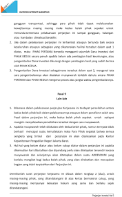 Contoh surat perjanjian kerjasama usaha perdagangan. Perjanjian Untuk Investasi Kecil Pdf Free Download