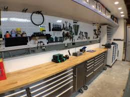 The Scooter Workshop Garage Decor Garage Interior Garage Makeover