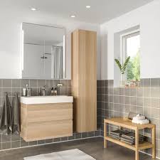 Godmorgon Braviken Set Mobilier Baie 5 Piese Aspect Stejar Antichizat Baterie Brogrund 80 Cm In 2020 Ikea Vanity Double Vanity
