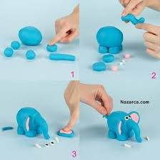 Handmade Polymer Clay Fil Biblosu Nazarca Com Oyun Hamuru Cocuklar Icin Elisi Fondan Rehberi