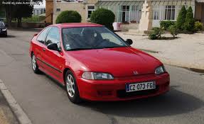 Beginning with the 2012 model, honda introduced the ninth generation of the honda civic. 1994 Honda Civic V Coupe 1 6 Esi 125 Hp Technical Specs Data Fuel Consumption Dimensions