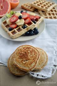 Waffles Integrales Y Mezcla Para Hot Cakes Integrales Www Pizcadesabor Com Waffles Receta De Waffles Harina Para Hotcakes