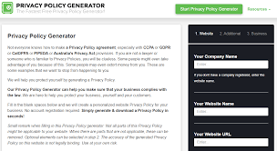 Check spelling or type a new query. The Best Privacy Policy Generators For 2021 Startup Resources