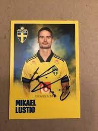 Suécia aik solna, desde 2020 lateral direito valor de mercado: Mikael Lustig Schweden Em 2021 Original Signiert Ebay