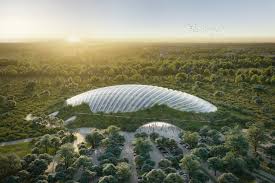 Architecturally inspired with a focus on earthy colour palettes incorporating natural materials make this range perfect. World S Largest Single Domed Greenhouse Design Unveiled Archdaily