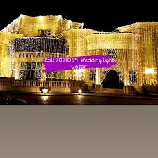 ليتات قطر lights wedding decor wedding lights light decorations