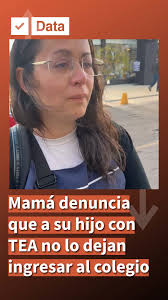 📢 Denuncia por falta de inclusión escolar en San Luis, Belén Baigorria,  mamá de un niño de 9 años con TEA, asegura que en el colegio privado Santa  María no le permiten acompañar a su hijo dentro del ...