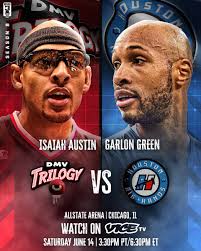 It's showtime in the Windy City. Isaiah Austin and @G650G clash at 6:30 ET 