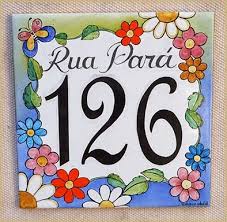 Maria Lucilia Adli Kullanicinin Kapi Numaralari Door House Numbers Panosundaki Pin Fikirler Sanat Desenler