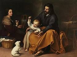 Joseph (with, presumably, a young jesus, since the joseph we're talking about here was that joseph — you know, mary's husband?) and his purpose was to help the house sell faster. Saint Joseph Wikipedia