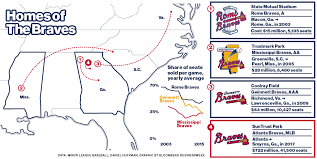 This map was created by a user. The Braves Play Taxpayers Better Than They Play Baseball