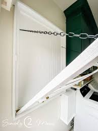 This clothes drying rack is very useful. How To Build A Beadboard Diy Drying Rack Simply2moms