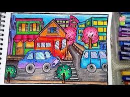 Check spelling or type a new query. Pemandangan Kota Cara Menggambar Dan Mewarnai Dengan Gradasi Warna Oil Pastel Youtube Seni Krayon Pemandangan Kota Buku Mewarnai