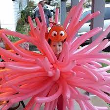 Cutest Diy Sea Anemone Costume Ever Kostume Selber Machen Halloween Kostume Selbstgemacht Findet Nemo