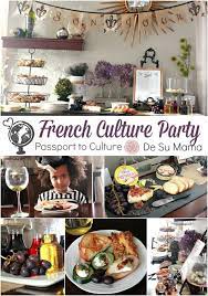 Green bean & shallot salad. Passport To Culture France French Themed Parties French Party Parisian Party