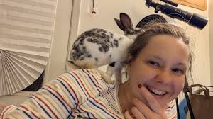 Hi everyone!! This is my sweetheart, Bunni. She loves to eat cardboard and  poop