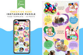 We did not find results for: Creative Kids Canva Instagram Puzzle Feed Template 1239575 Canva Templates Design Bundles