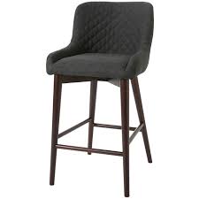 Sofia Counter Stool 36 Dark Grey At Home