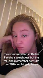 her tumblr girl era was UNMATCHED #fyp #barbieferreira #fypage #tumblrgirl