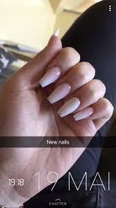 Love The Length And Shape Cute Acrylic Nails Coffin Nails Designs Dipped Nails