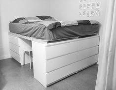 Ideen und inspirationen fur ikea betten. Die 16 Besten Ideen Zu Kallax Bett Bett Kallax Bett Bett Lagerung