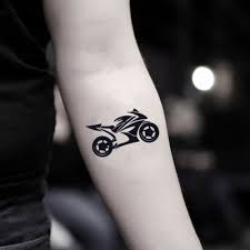 Motorrad Chopper Dirt Bike Temporare Tattoo Aufkleber 2er Set In 2020 Dirt Bike Tattoo Tattoo Aufkleber Falsche Tattoos