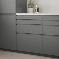 Voxtorp Schubladenfront Dunkelgrau 60x40 Cm Ikea Osterreich Grau Ikea Kuche Innenarchitektur Kuche Ikea Kuchenideen