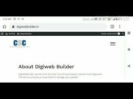 Csc Diginame Digiwebbuilder Login Error Youtube In 2020 Youtube