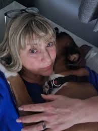 Cows think he's the chosen one at our fence line