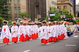 花傘巡行 祇園祭 京都の街を巡る華やかな巡行 京都 祭り 日本 祭り 祭り