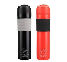 Jual Portable French Press Coffee Maker Travel Mug Manual Patent Plunger Online November 2020 Blibli Com