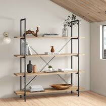 Shop wayfair for the best 5 foot tall bookcases. Modern Tall Bookcases Bookshelves Allmodern