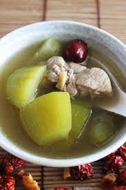 Hairy Gourd With Pork Ribs And Dried Scallop Soup Recipe Chinese Soup Recipes Healthy Soup Recipes Recipes
