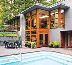 Naturally Lit Home Twilight House Vancouver House Architecture House