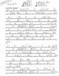 Nov 14, 2020 · am f c i said don't you know me, i'm your native son g c g am i'm the train they call the city of new orleans eb f g g7 c i'll be gone five hundred miles when the day is done 2 3 4 1 2 3 4 1 2 3 4. City Of New Orleans Arlo Guthrie Guitar Chord Chart In G Tune Down 1 2 Step For Recording Guitar Chords And Lyrics Lyrics And Chords Ukulele Lesson