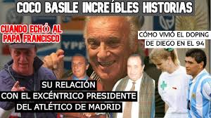 He coached many teams during his career, being most notable the racing club de avellaneda (where he won the supercopa libertadores, the first international title for the club since 1967), the argentina national. Anecdotas De Coco Basile Y Sus Momentos Como Dt Echo Al Papa Francisco El Doping De Diego Y Mas Youtube