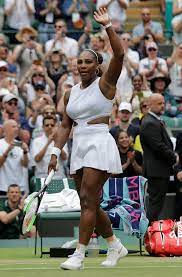 The partners trained at wimbledon during friday afternooncredit: Serena Williams Beats Julia Goerges In Third Round Wimbledon Matchup Footwear News