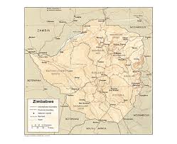 This map shows a combination of political and physical features. Maps Of Zimbabwe Collection Of Maps Of Zimbabwe Africa Mapsland Maps Of The World