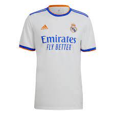 Real madrid trikot 2021 22. Adidas Real Madrid Herren Heim Trikot 2021 22 Weiss Fussball Shop