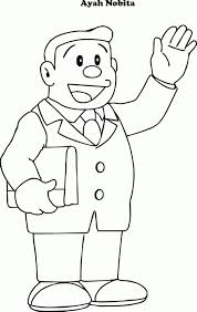 Gambar mewarnai nobita dan doraemon gambar mewarnai lucu mubawa via mubawa.com. Gambar Mewarnai Nobita