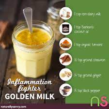 fight inflammation with this golden milk recipe naturally savvy golden milk recipe milk recipes ayurvedic recipes