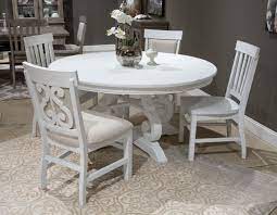 Buy white dining room sets at macys.com! Bronwyn Chalk White 60 Round Dining Room Set 1stopbedrooms